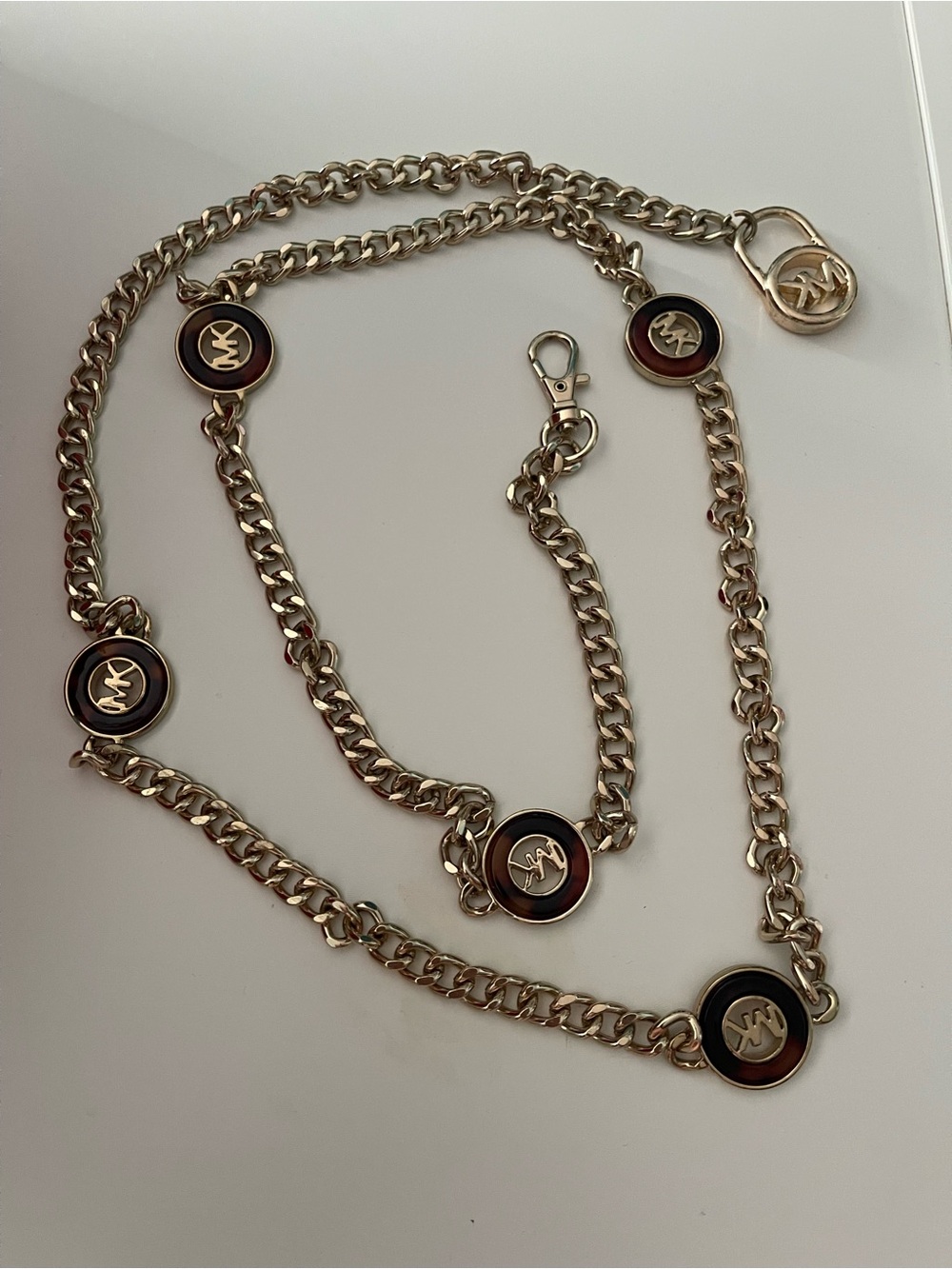 Michael Kors chain belt